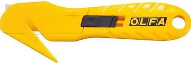 Alt view image 3 of 6 - OLFA SK-10 6-9/32 in L. Hook-Style Safety Cutter, Fixed Blade, Safety Recessed