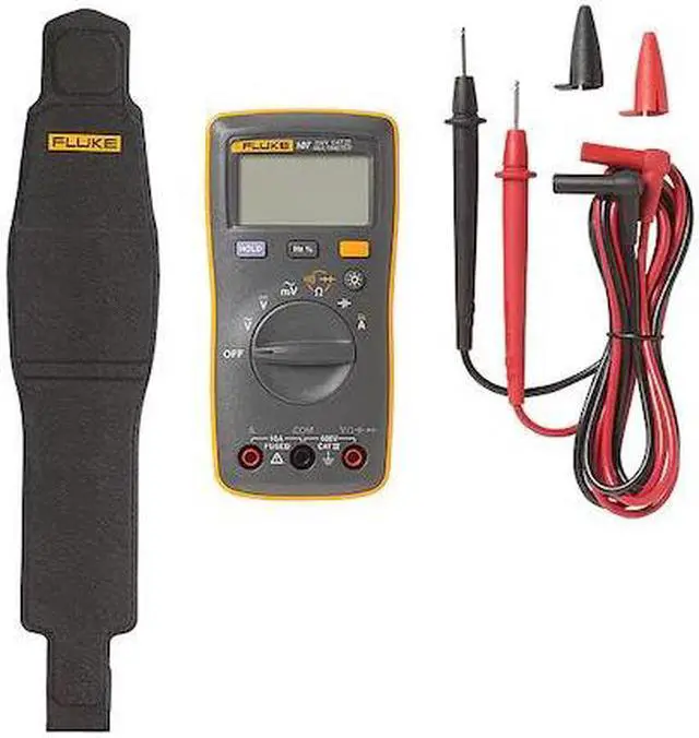 Alt view image 5 of 11 - Fluke 107 Ac/dc Current Handheld Digital Multimeter