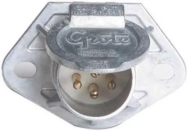 Main image of GROTE 87250 Trailer Receptacle, 3-15/16" Dia., 7-Way