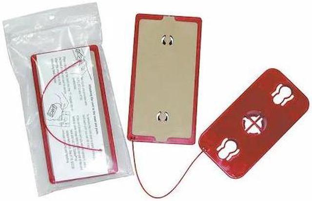 Main image of ZIPWALL TPH1 ZipWall Replacement Head/Plate Pack