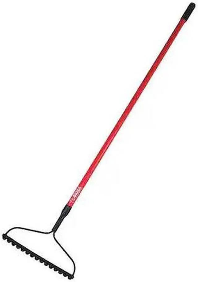 Alt view image 2 of 2 - Bully Tools 92379 Bow Rake, 16 in W x 4 in L Head, 16 Tine, 54-1/2 in Handle