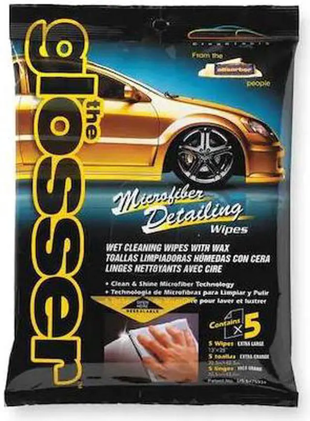 Alt view image 2 of 3 - Detailing Wipes, White, PK5
