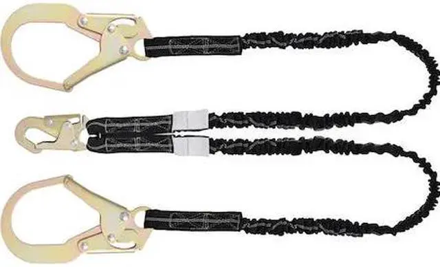 Main image of SAFE KEEPER FAP30299(WL) Welders Shock Absorbing Twin Leg Lanyard With Two