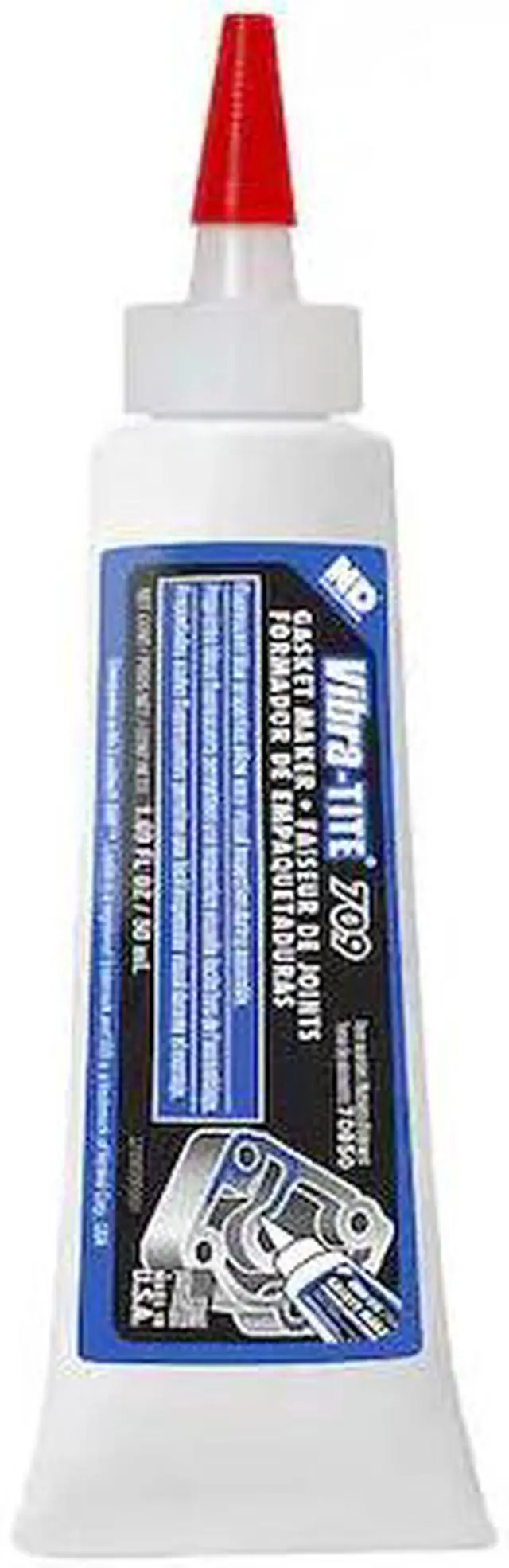 Alt view image 3 of 3 - Vibra-Tite 70950 - Gasket Maker Flexible Gasket Maker - 50 mL - Blue