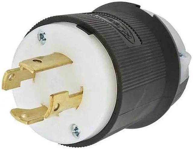 Main image of HUBBELL WIRING DEVICE-KELLEMS HBL2721 Locking Plug, L15-30P, 30 A, 250V AC,