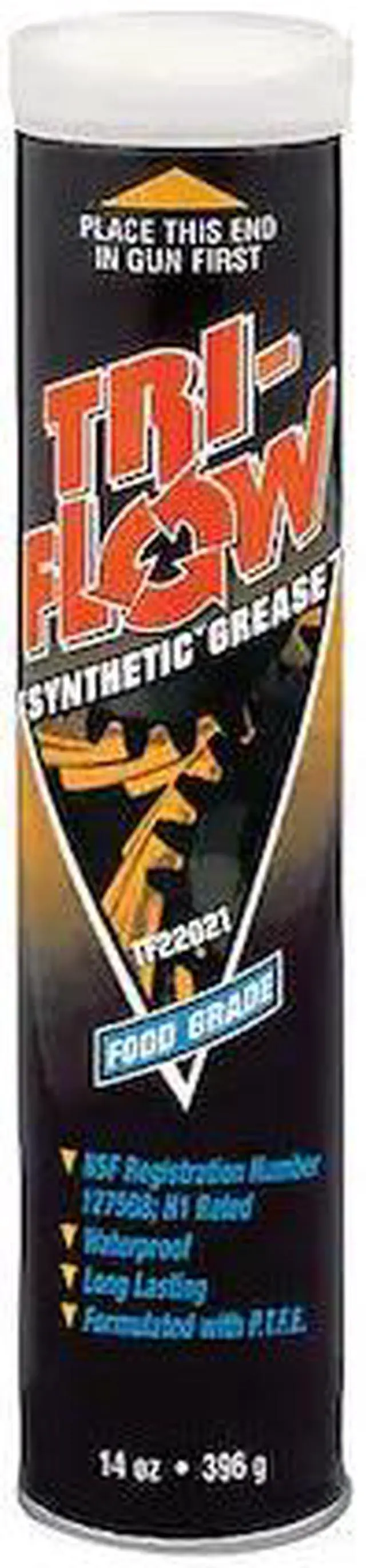 Alt view image 2 of 2 - Multipurpose Grease, Food Grade, 14 Oz. TRI-FLOW TF220211