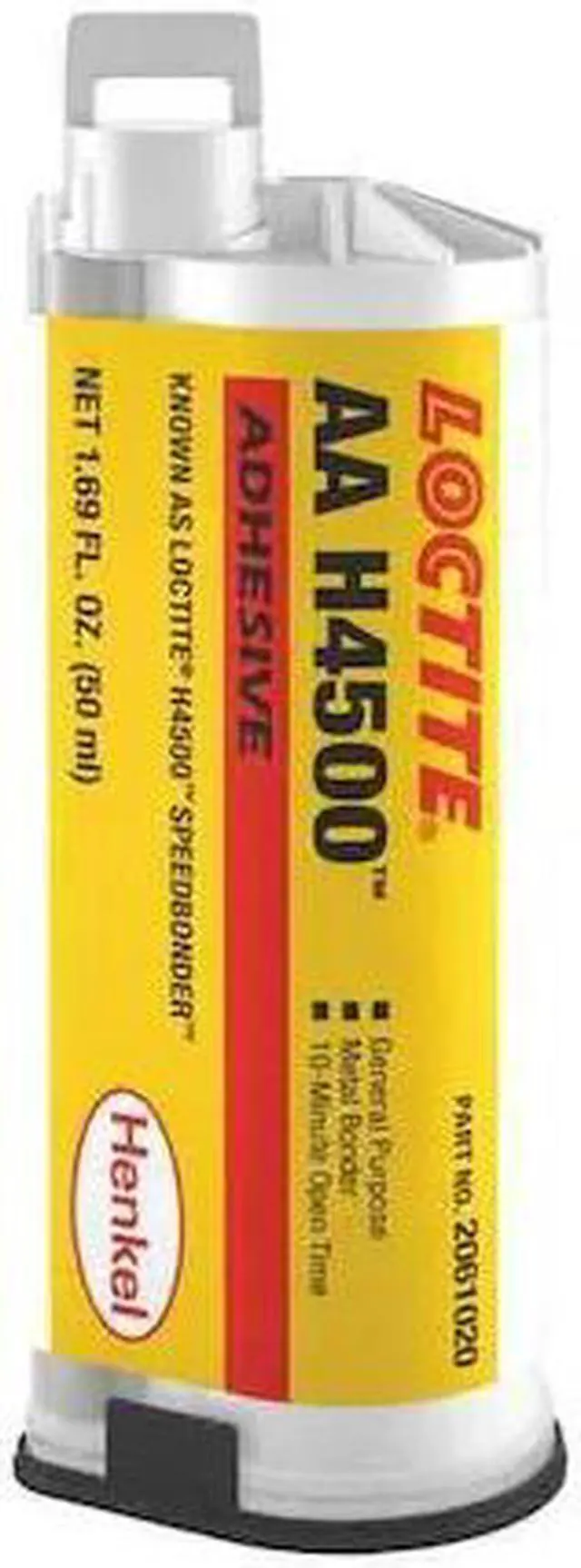 Alt view image 3 of 3 - LOCTITE 2061020 Glue, AA H4500 Series, White, 2 oz, Tube, 10:01 Mix Ratio, 15