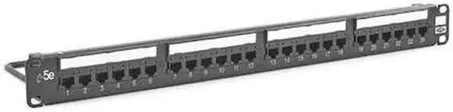 Alt view image 4 of 4 - HUBBELL HP5E24E P-PANEL  CAT5E 24 PORT UNI ECO