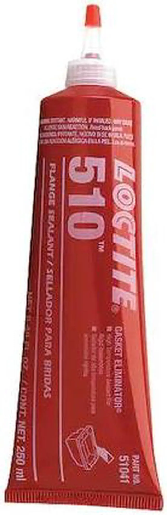 Alt view image 3 of 3 - LOCTITE 234225 Anaerobic Anaerobic Gasket Maker, 250 mL, Pink, Temp Range -65