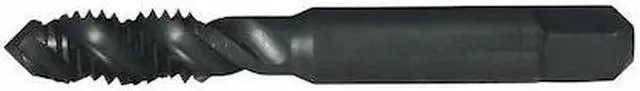 Main image of CLEVELAND C58438 Spiral Flute Tap, #10-32, Plug, UNF, 3 Flutes, Steam Oxide