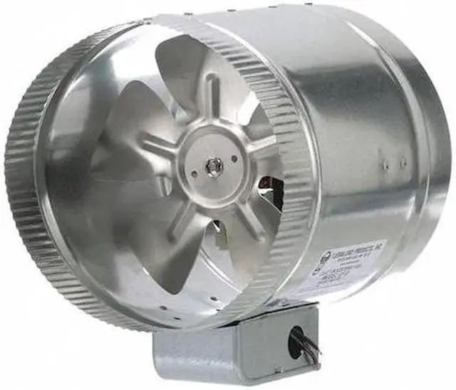Alt view image 2 of 4 - Axial Duct Booster, Galvanized Steel
