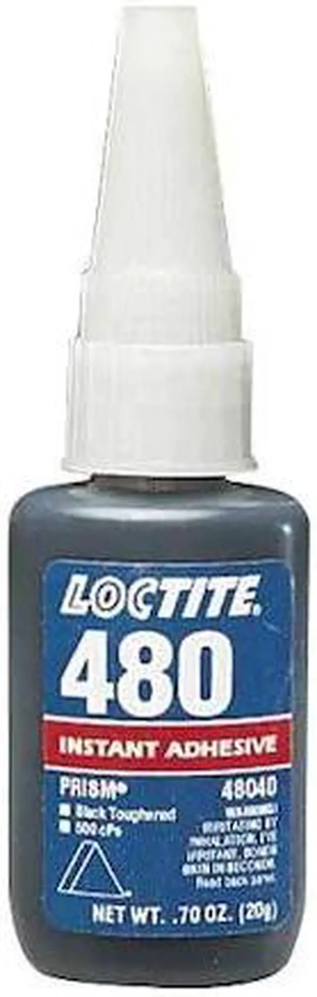 Alt view image 6 of 7 - LOCTITE 135466 Instant Adhesive, 480 Series, Black, 0.7 oz, Bottle