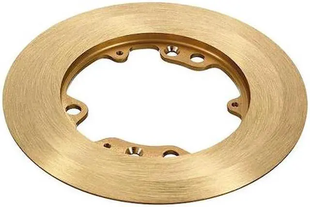 Alt view image 2 of 3 - HUBBELL WIRING DEVICE-KELLEMS S3082 Box Cover, Floor Box Type, 1 Gang, Brass