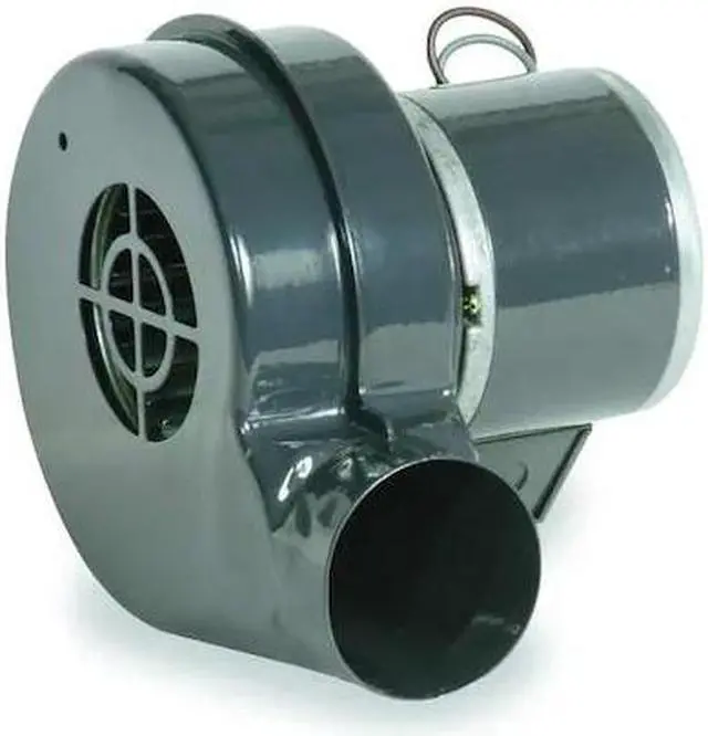 Alt view image 2 of 3 - DAYTON 1TDN6 Round OEM Blower, 3105 RPM, 1 Phase, Direct Drive, Steel 1 Speed