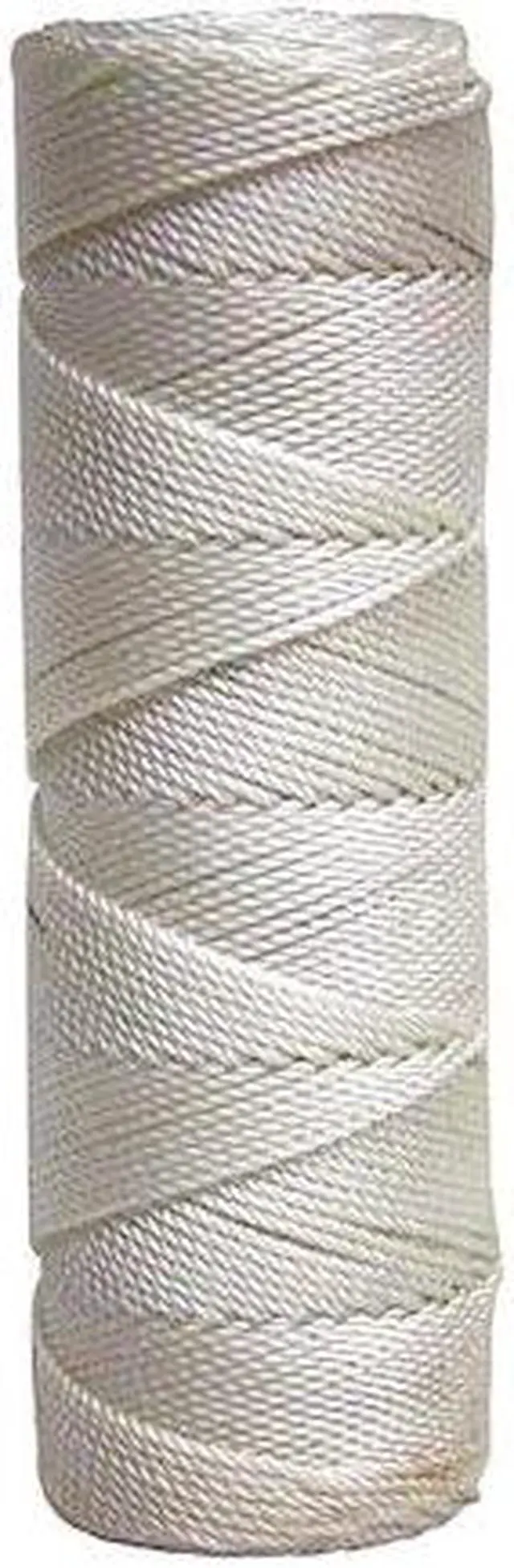 Main image of KRAFT TOOL BC347 Masons Line, Twisted, Nylon, White, 350 ft.