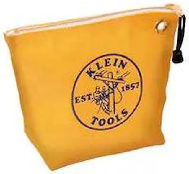 Alt view image 2 of 5 - KLEIN TOOLS 5539YEL Tool Bag, Yellow, Canvas, 0 Pockets