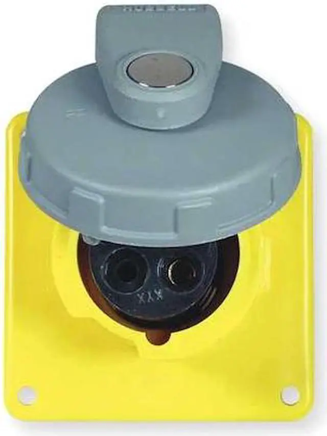 Main image of HUBBELL HBL320R4W IEC Pin and Sleeve Receptacle,20A,125V