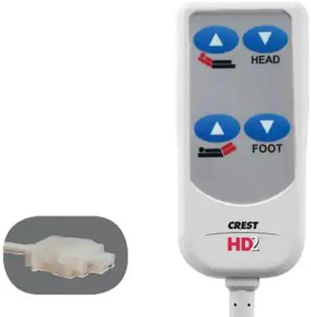 Main image of CREST BCAA400 HD2 Bed Control,8 ft.,Cord,Various Br
