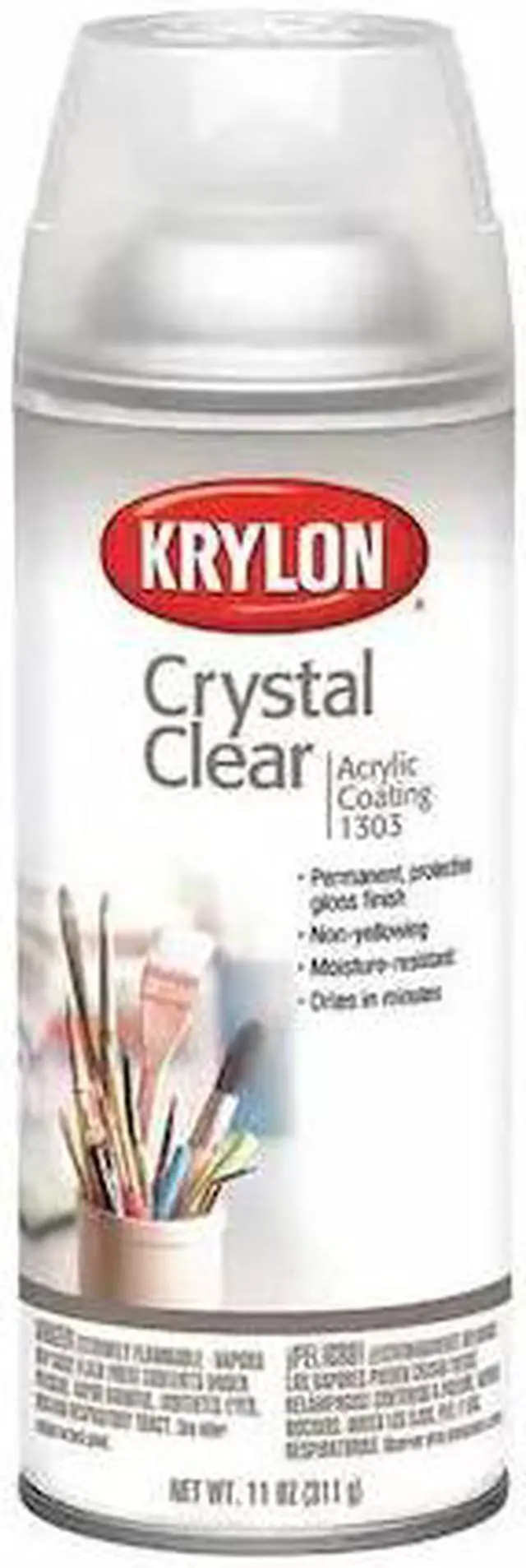 Alt view image 2 of 3 - Crystal Clear Acrylic Coating Aerosol Spray-11 Ounces