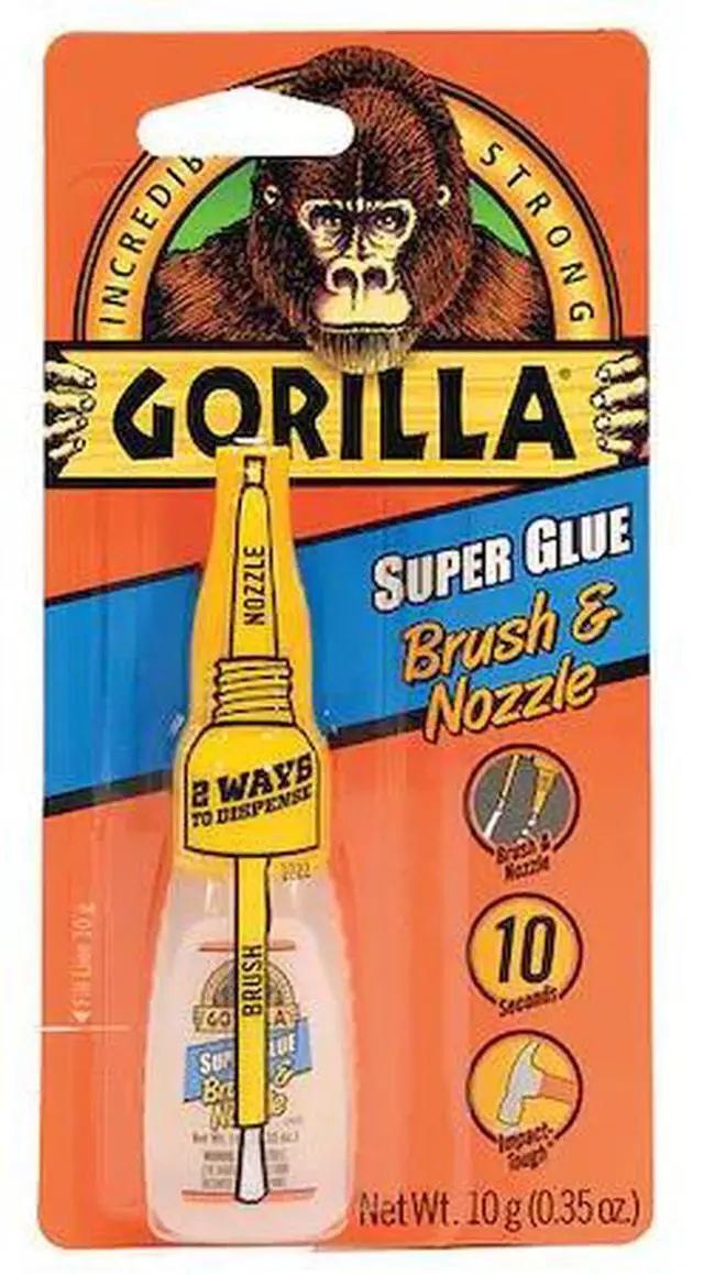 Alt view image 17 of 20 - GORILLA GLUE 7500101 Construction Adhesive, Super Glue Brush & Nozzle Series,