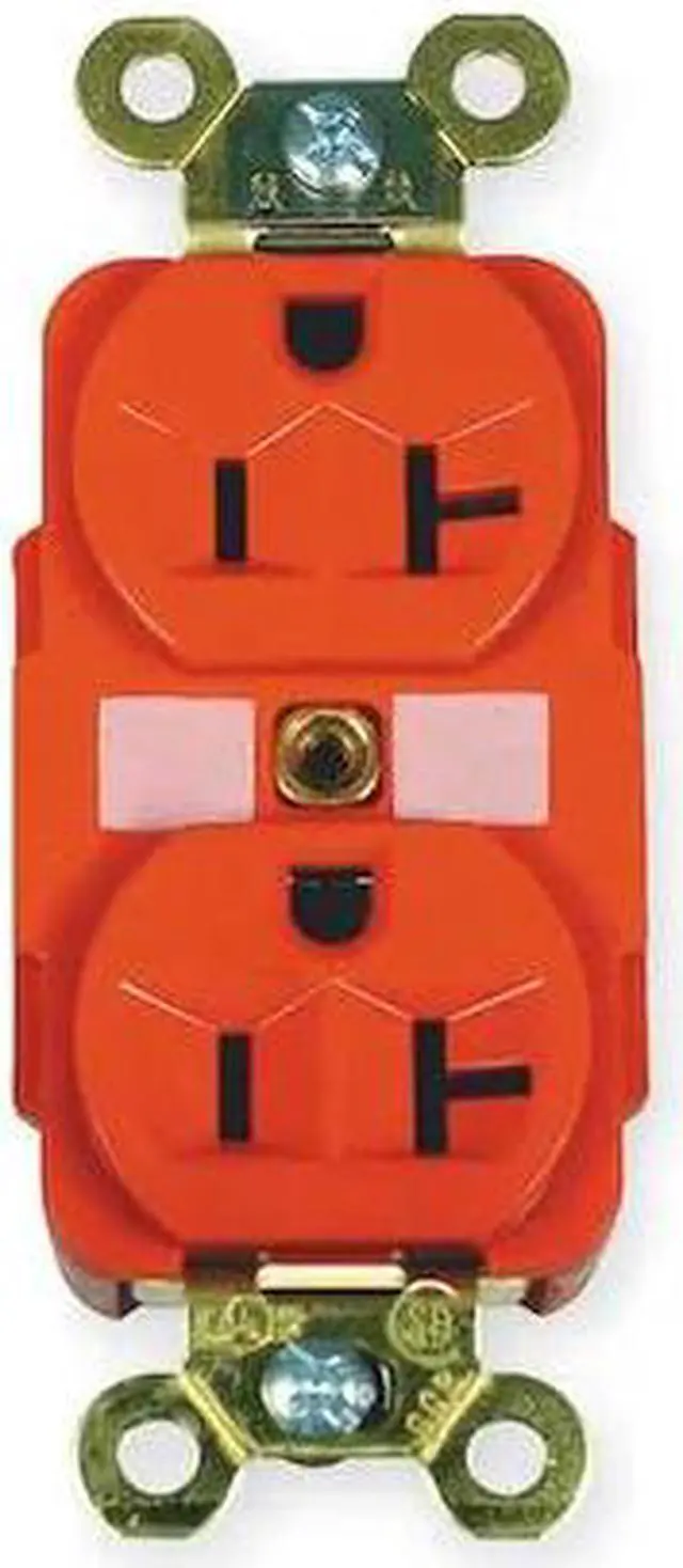 Alt view image 2 of 2 - HUBBELL WIRING DEVICE-KELLEMS HBL5362R Straight Blade Receptacle, 5-20R, 20 A,