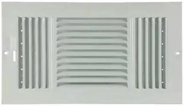 Main image of ZORO SELECT 4JRR1 Ceiling/Wall Register, 13-3/4 in W x 7-3/4 in H x 1-1/8 in D,
