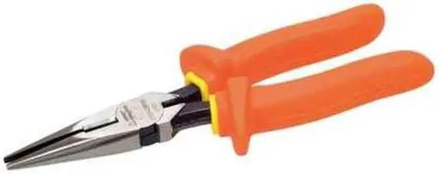 Alt view image 3 of 3 - Insulated Pliers, Long, Cutter, 8-3/4 In L