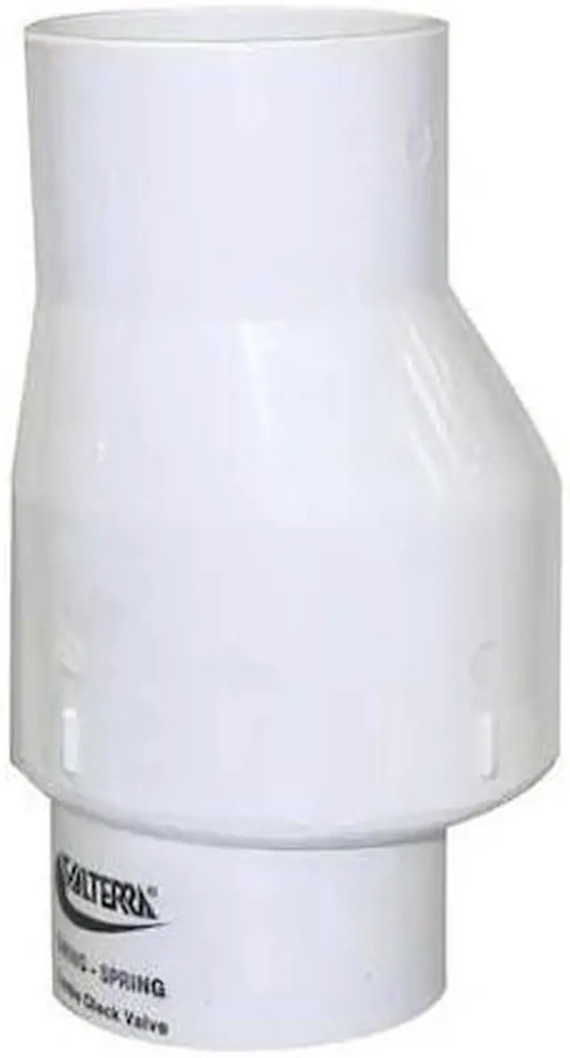 Alt view image 2 of 2 - VALTERRA 200-30 3" Slip PVC Spring Swing Check Valve