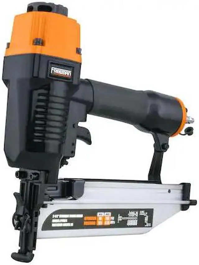 Alt view image 8 of 11 - Pneumatic 16-Gauge 2-1/2 In. Straight Finish Nailer