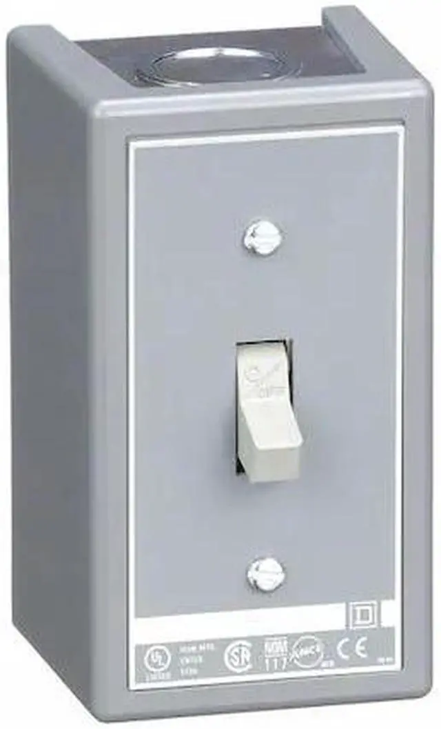Alt view image 2 of 3 - SQUARE D 2510KG1 Manual Motor Switch,NEMA,30A,600V