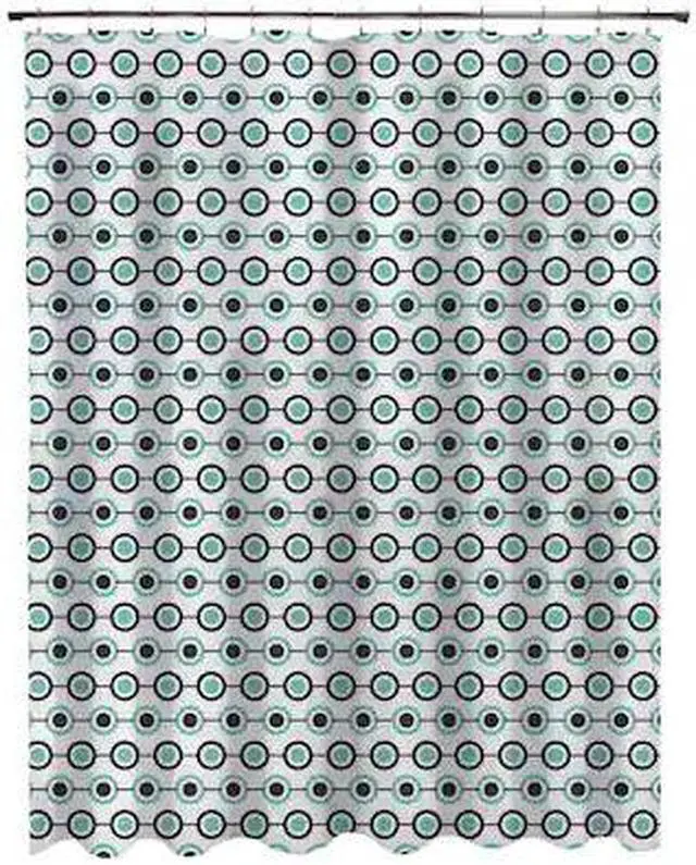 Main image of KENNEY MFG KN61283 Medium Weight Decorative PEVA Shower Liner, 70" W x 72" H,
