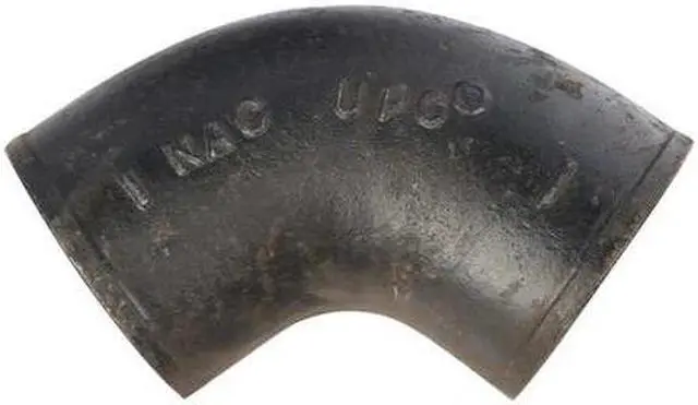 Main image of ZORO SELECT 220536 1/5 Bend 1/5 Bend, 2" Pipe, Female Socket, Cast Iron, 0 psi