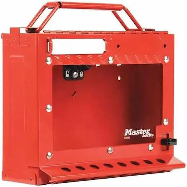 Main image of MASTER LOCK S3650 Group Lockout Box,6-7/8" H x 8-3/8" W