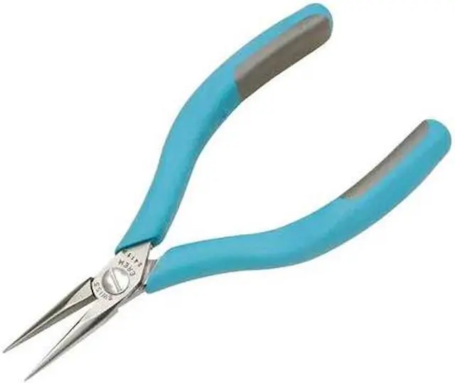 Main image of EREM 2411P ESD Needle Nose Plier,5-3/4 in.,Smooth