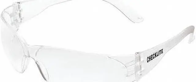 Alt view image 5 of 6 - Mcr Safety Checklite Scratch-Resistant Safety Glasses, Clear Lens CL110