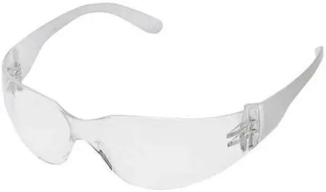 Main image of CONDOR 4EY97 Safety Glasses, Condor V, Scratch-Resistant, Wraparound,