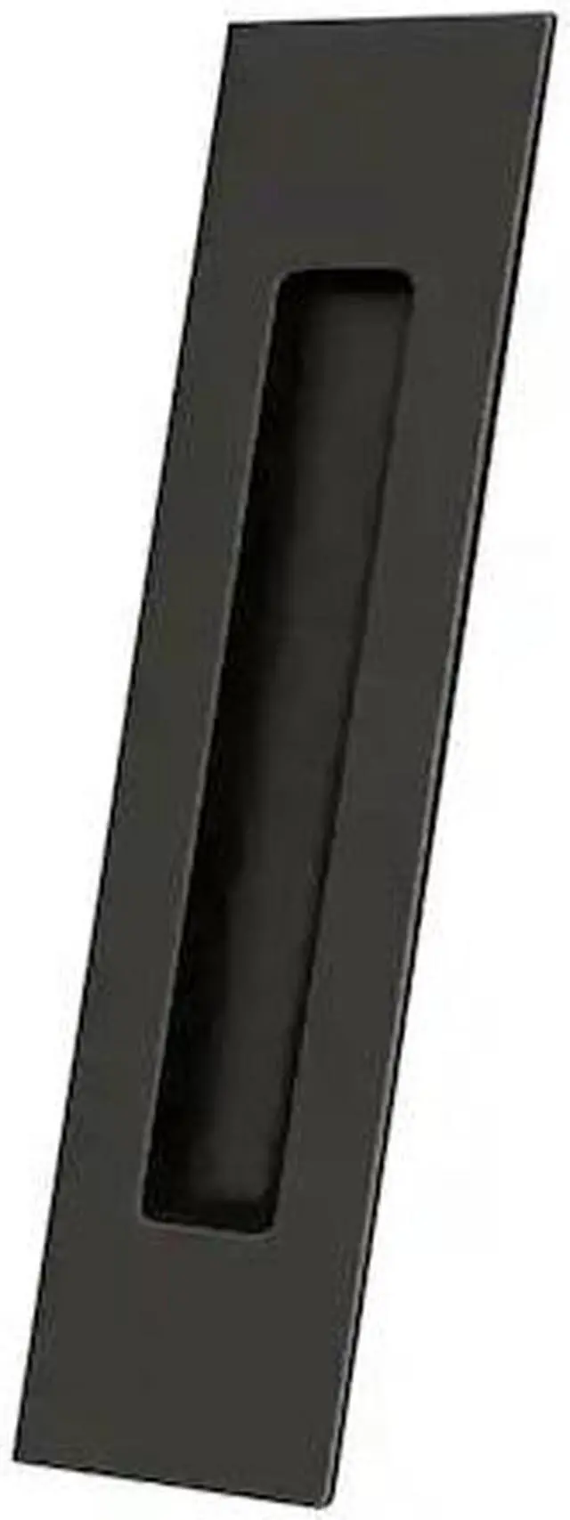 Alt view image 2 of 2 - Deltana FP10225U10B 10 x 2.25 x 0.75 in. Flush Pull Rectangular Solid Brass - Oil Rubbed Bronze