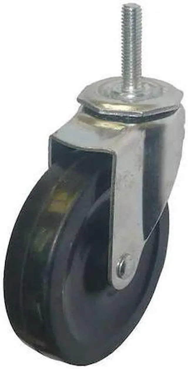 Main image of ZORO SELECT 20TM51 Swivel Stem Castr,Rubbr,4 in.,115 lb.Blk