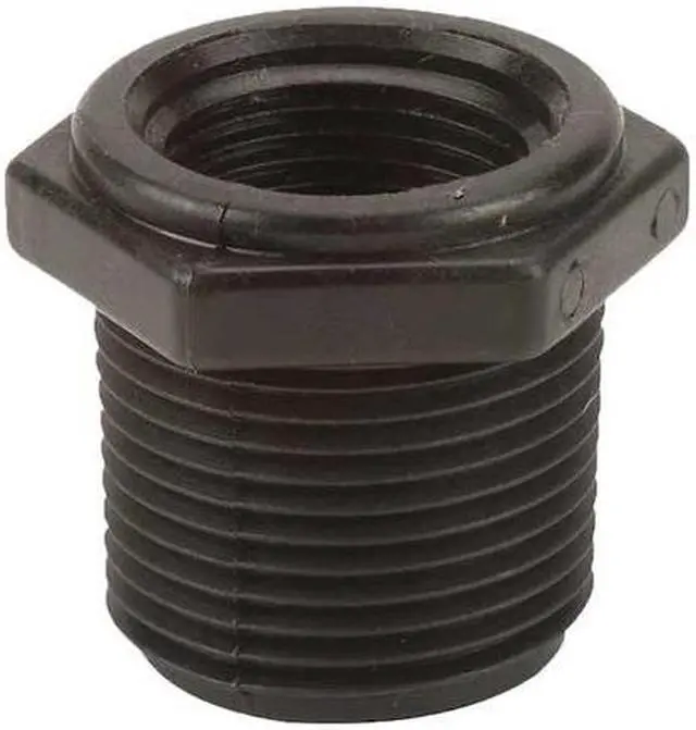 Main image of ZORO SELECT RB100-075 Reducing Bushing, Polypropylene, 1" x 3/4", Schedule 80,