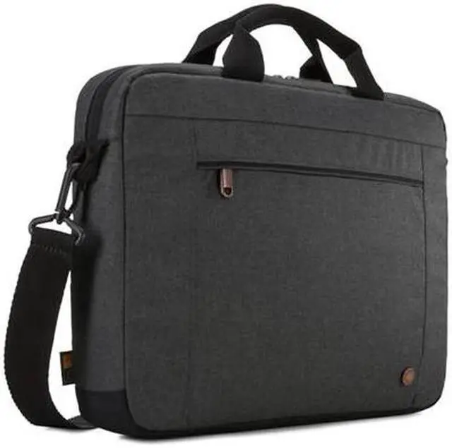 Alt view image 5 of 18 - Case Logic 3203694 14 in. Era Attache Laptop Case, Black