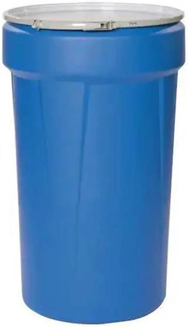 Main image of ZORO SELECT 1655MB Transport Drum,Open Head,55 gal.,Blue