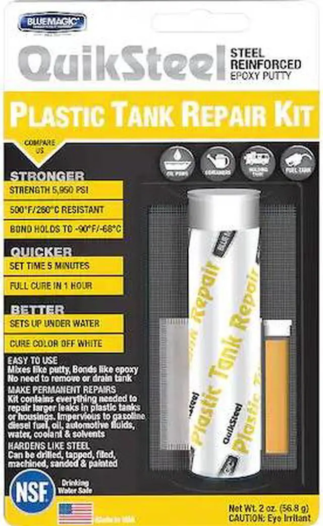 Main image of BLUE MAGIC 6522KTRI Tank Repair Kit,White,2 Oz