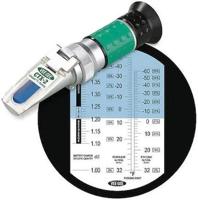 Main image of VEE GEE CTX-2 Analog Refractometer Coolant Freezing Point F 1.0