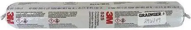 Main image of 3m Gray Construction Sealant, Polyurethane, 600mL Sausage Pack 600mL Gray   525