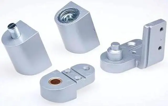 Alt view image 2 of 2 - KABA ILCO IL-OP-13-RH-AL SETS Pivot Hinge, Diecast Aluminum, Half Surface