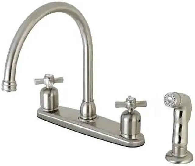 Main image of MILLENNIUM FB798ZXSP FB798ZXSP 8-Inch Centerset Kitchen Faucet with Sprayer