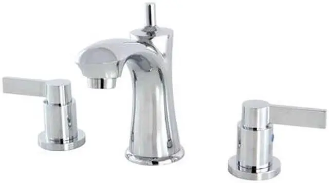 Main image of KINGSTON BRASS KB7961NDL 8" Widespread Bathroom Faucet, Chrome