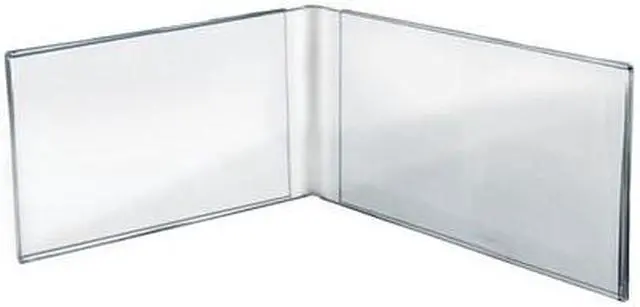 Alt view image 3 of 4 - Azar Displays Dual Frame Sign Holders 107704