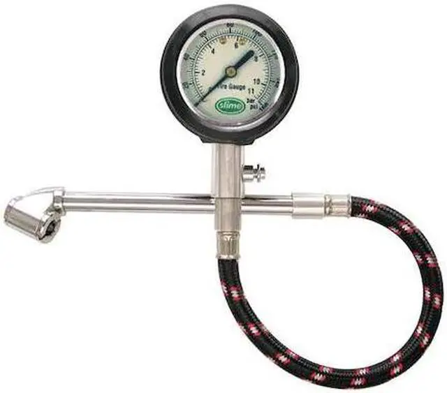 Alt view image 4 of 4 - SLIME 2020-A Dial Tire Gauge,10 to 60 PSI