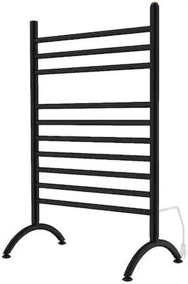 Alt view image 2 of 5 - Kingston Brass TWF3123MB Templeton Freestanding Towel Warmer, Matte Black